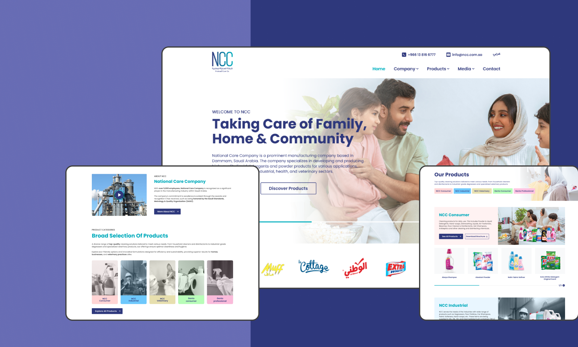Online store selling household chemicals for NCC
