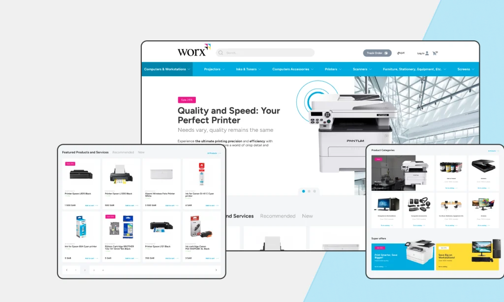 Development of the OfficeTech online store