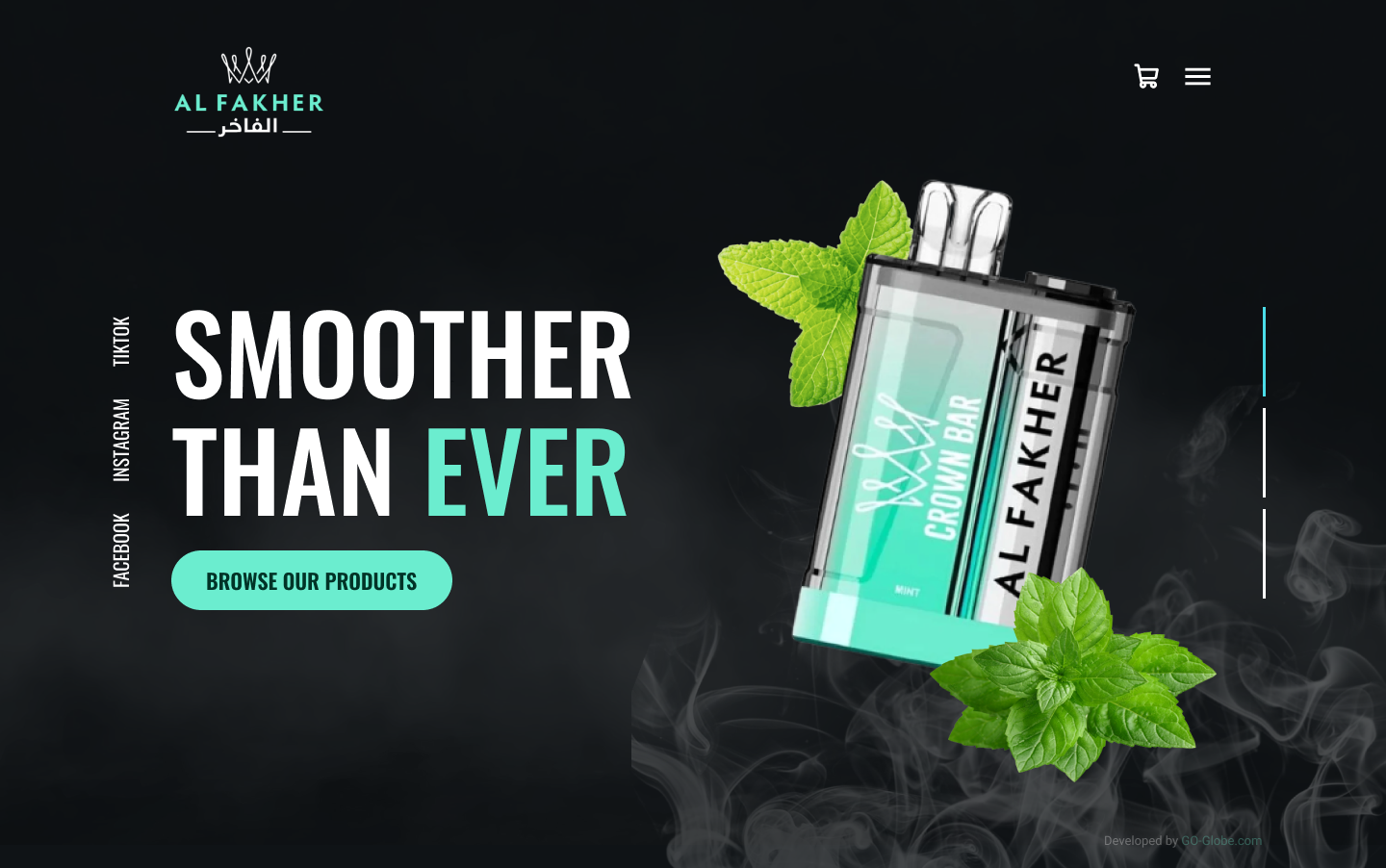 Online store selling vape for Al Fakher