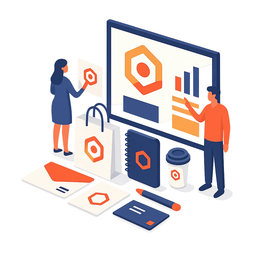 Development of identity for a brand, business or product_830