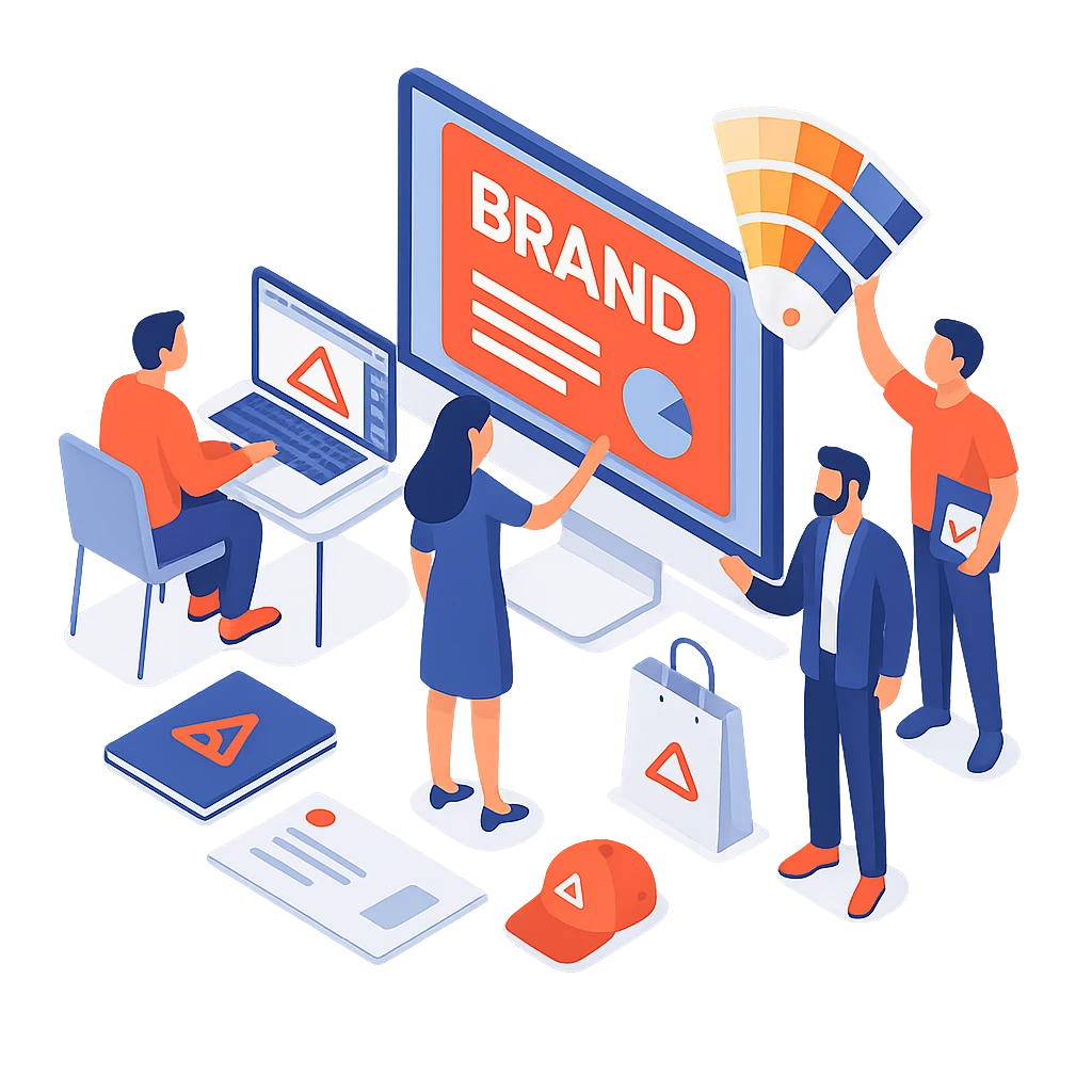 Development of identity for a brand, business or product_444
