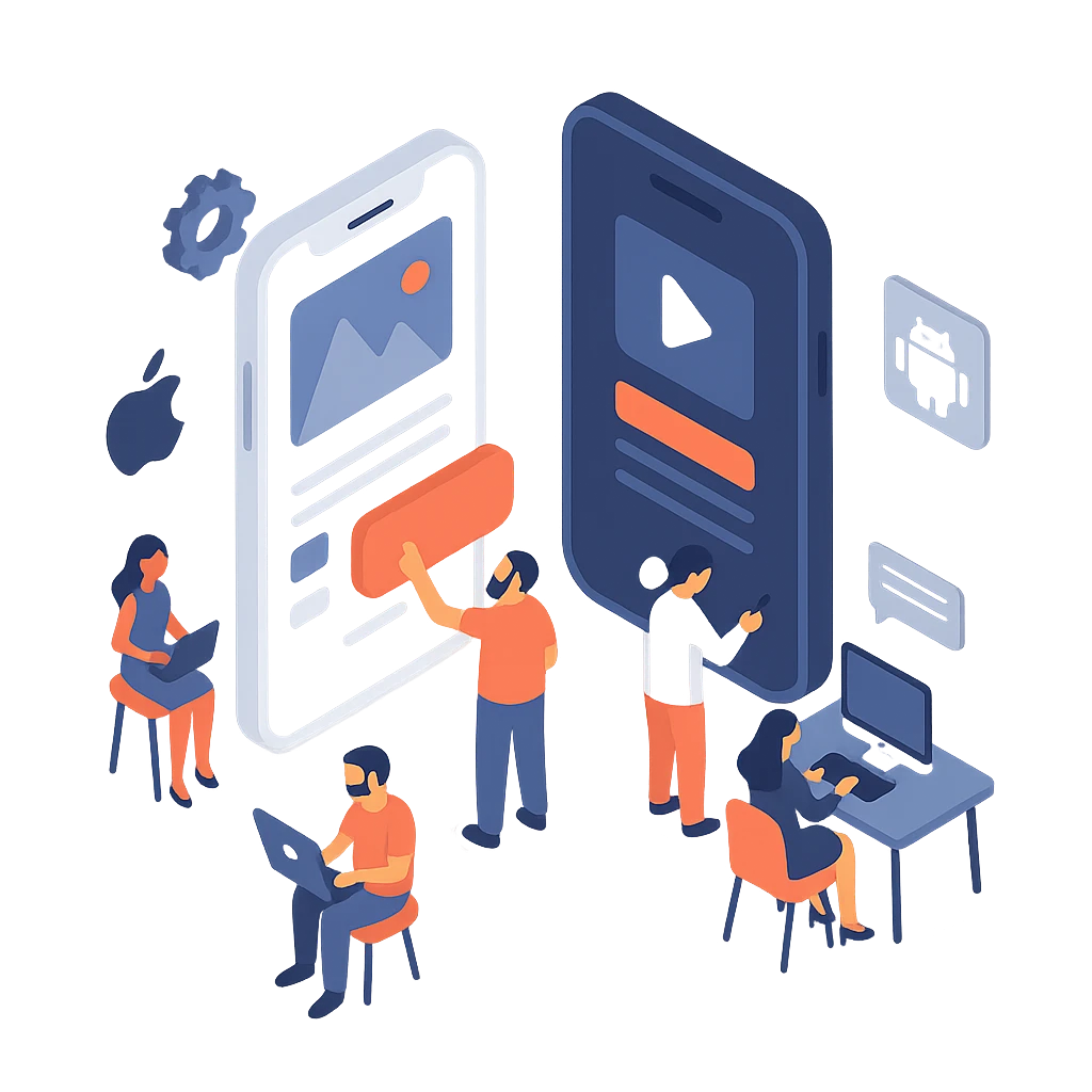 Development of mobile applications for iOS and Android_49