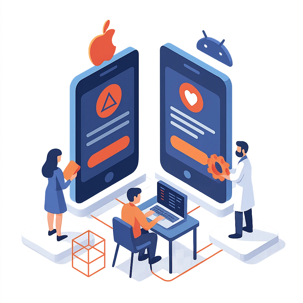 Development of mobile applications for iOS and Android_105