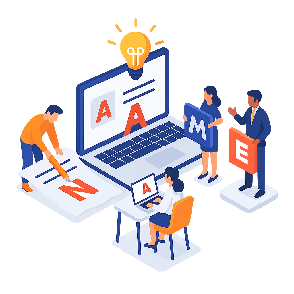 Development of a name for a company, product, service or brand_190
